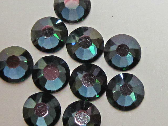 72 pcs. 20ss DENIM BLUE IRIS MIST (maxima) FLATBACK PRECIOSA Rhinestones